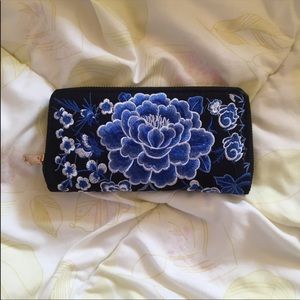 Women’s Wallet Ethenic Floral Embroidery Wallet